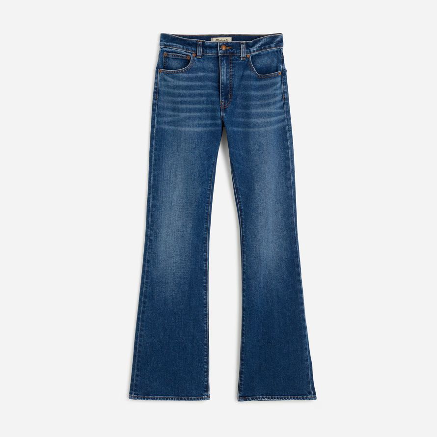madewell vintage flare womens jeans blue