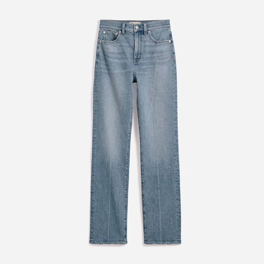 blau madewell den 90er jahren gerade damen jeans