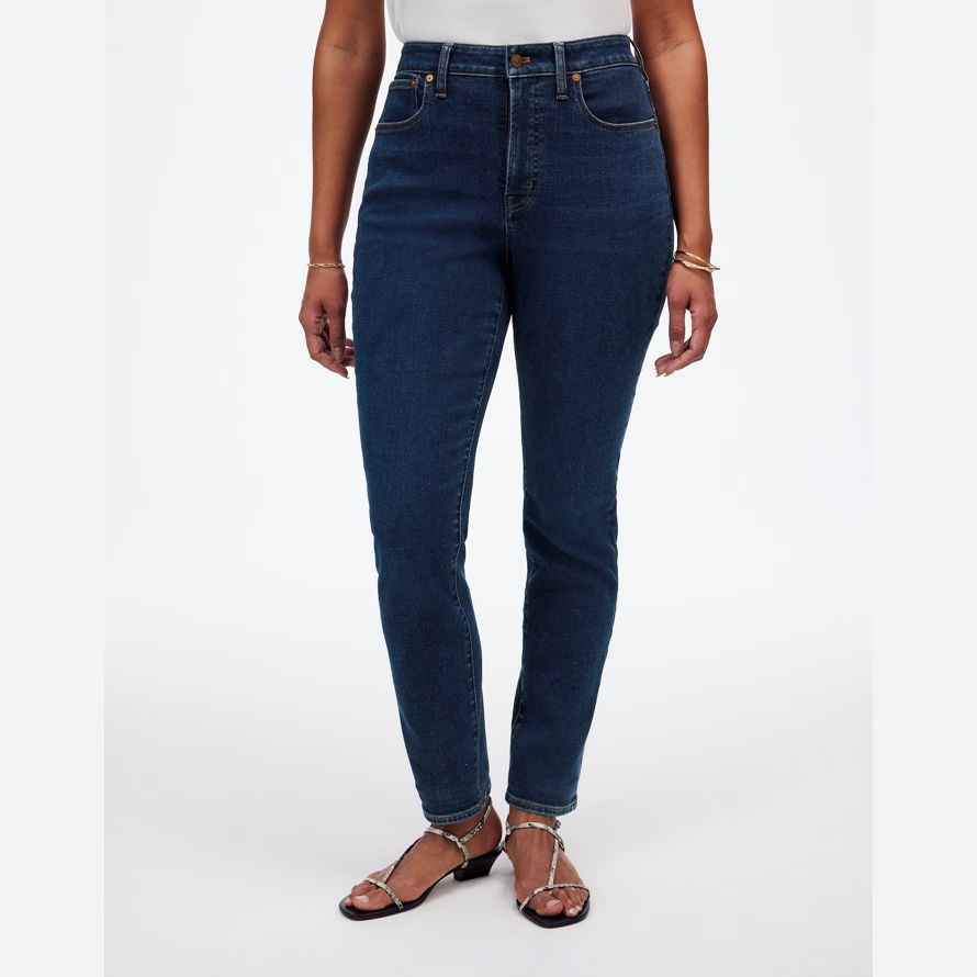 damen madewell dem curvy perfekte vintage-jeans blue