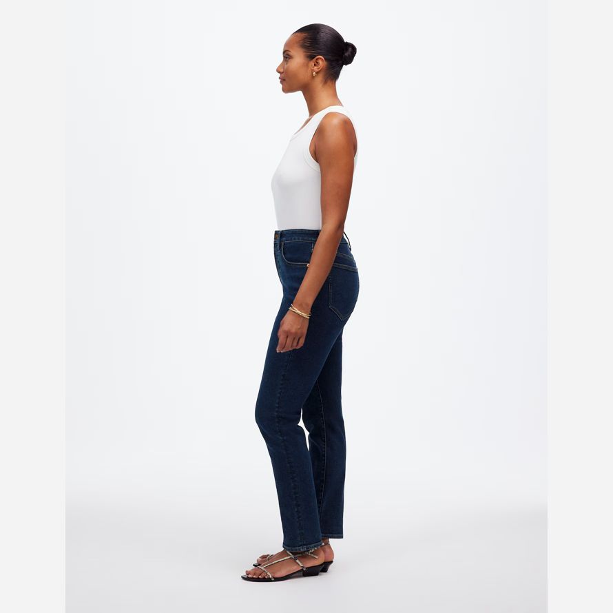 damen madewell dem curvy perfekte vintage-jeans blue