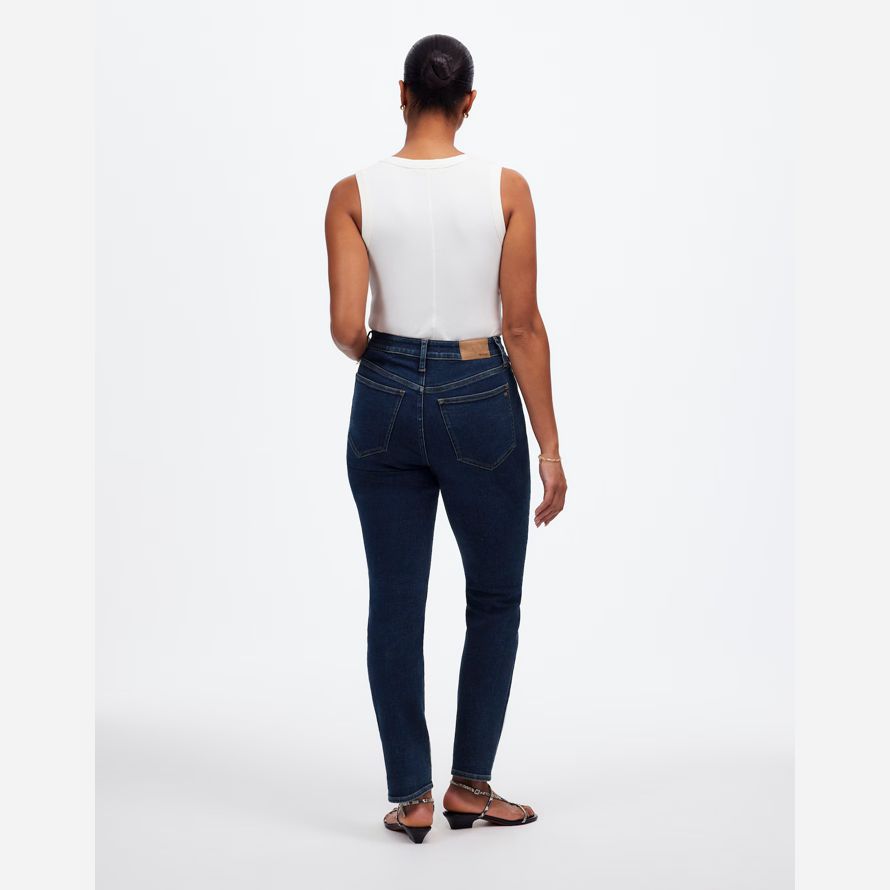 damen madewell dem curvy perfekte vintage-jeans blue