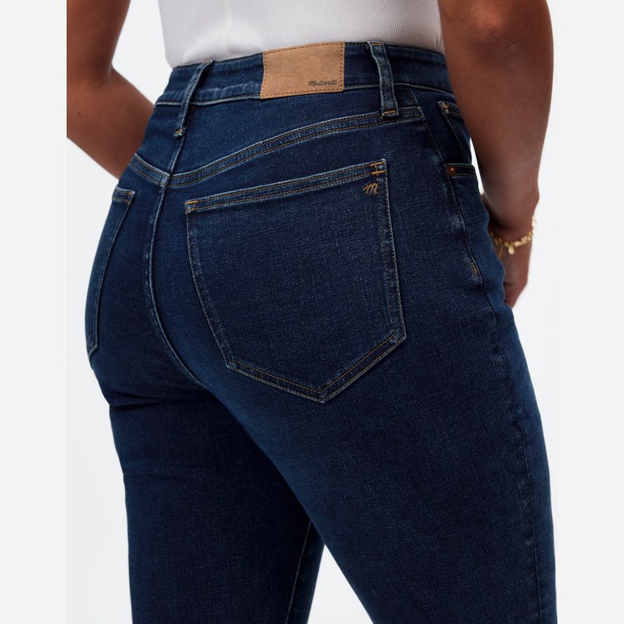 damen madewell dem curvy perfekte vintage-jeans blue