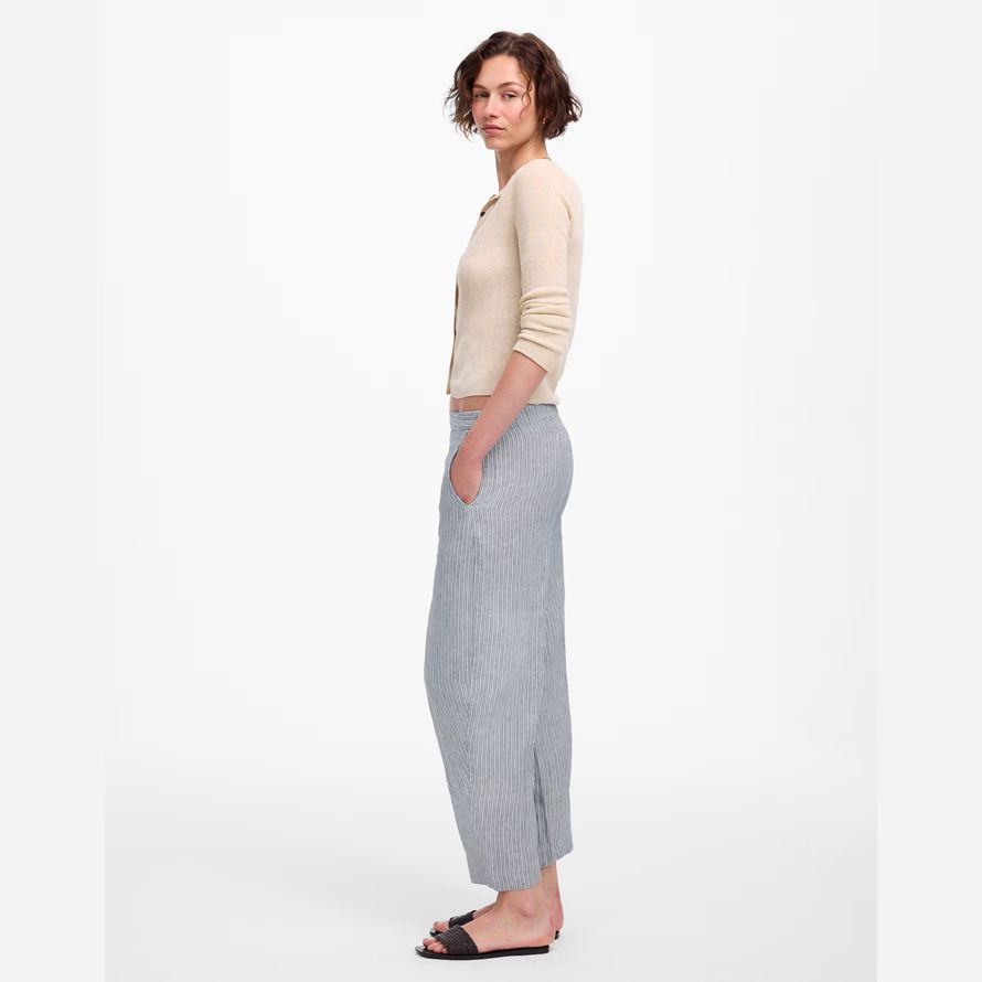 grau madewell pull-on-barrel-damen hosen