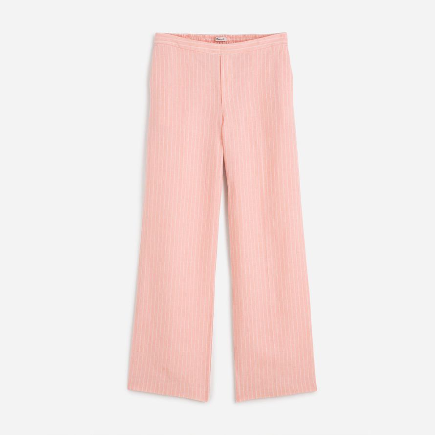 light coral madewell easy pull-on damen pants