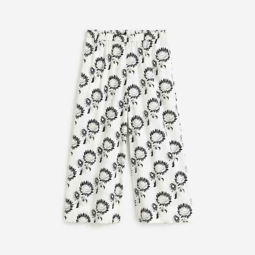 weiß schwarz madewell pull-on baumwolle damen hosen