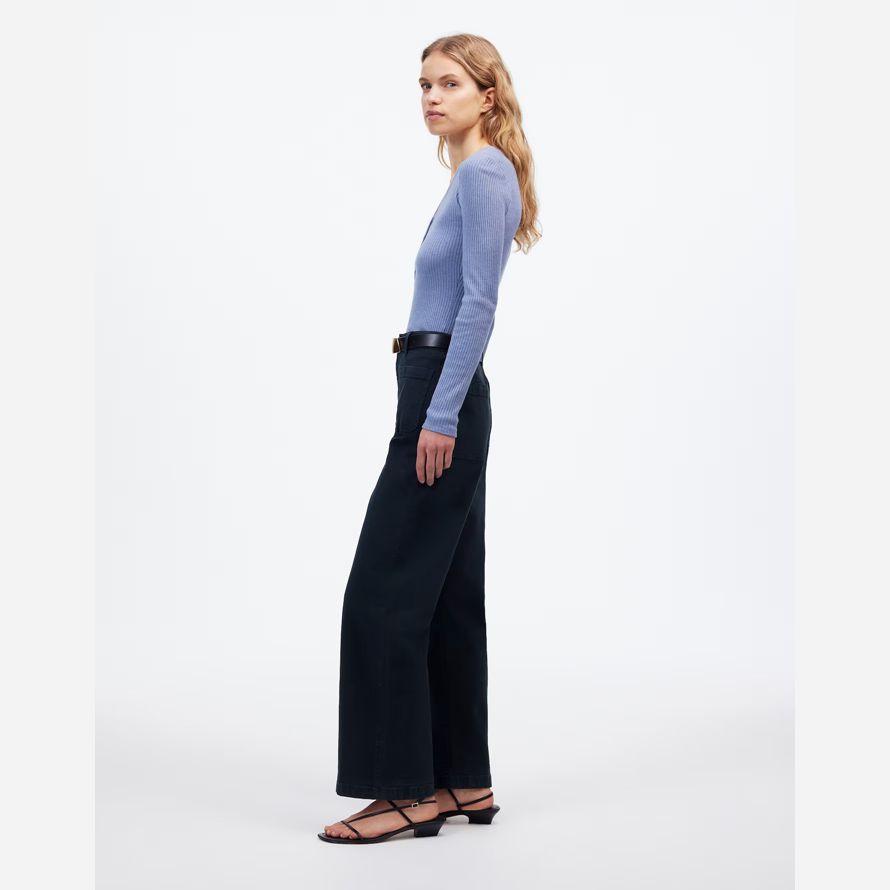 schwarz madewell die emmett wide-leg womens pants