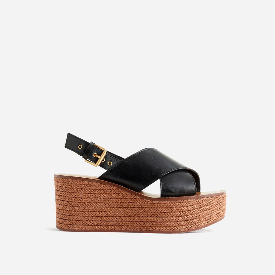 damen madewell das amee keil sandalen schwarz