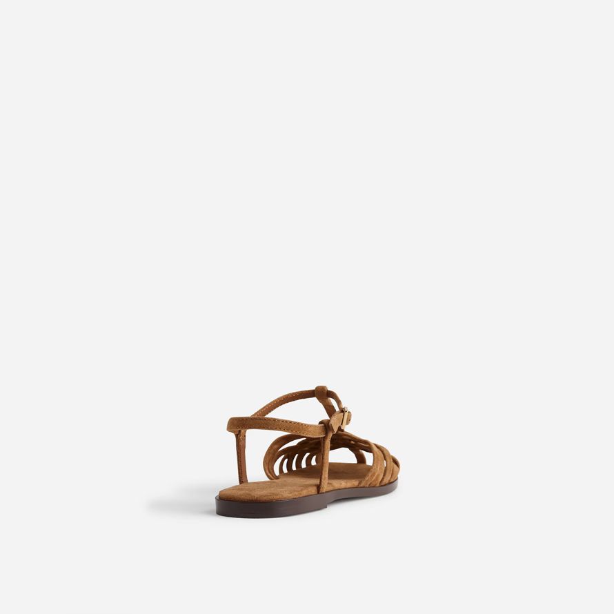 madewell milano fischer damen sandalen braun