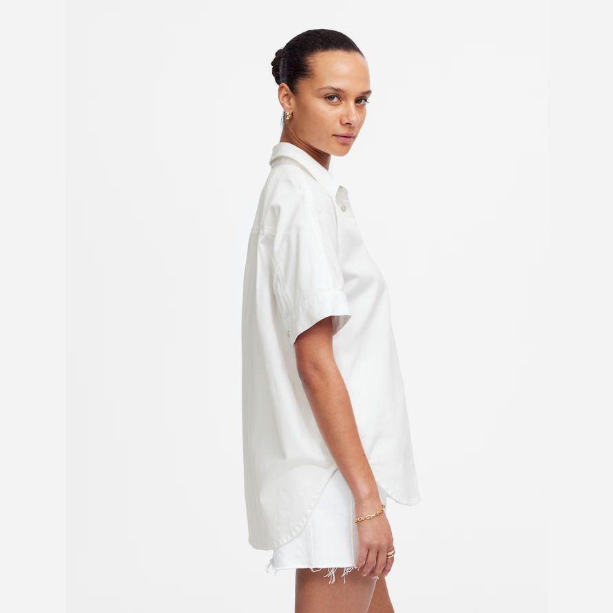 damen madewell denim short-sleeve t-shirts white