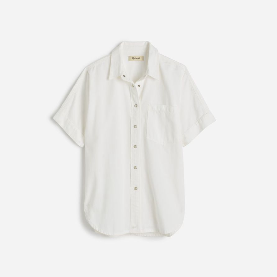 damen madewell denim short-sleeve t-shirts white