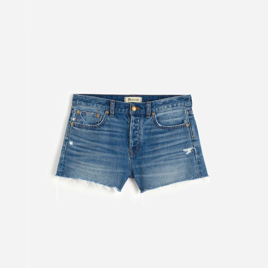 damen madewell des brynn shorts blau