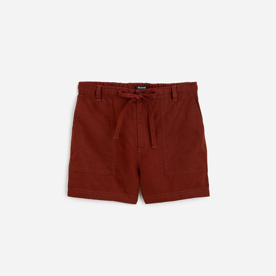 schokolade madewell womens pull-on drawstring shorts