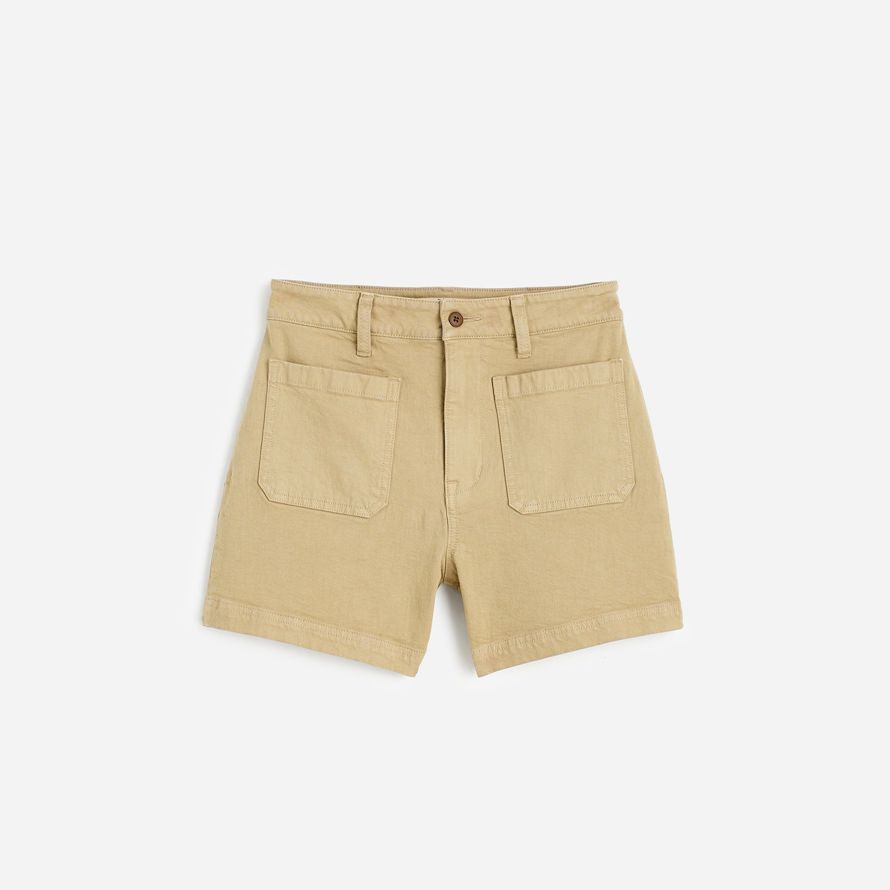 madewell die emmett-womens-shorts-khaki