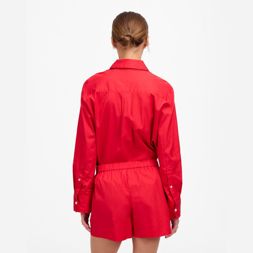 madewell pull-on-womens-shorts-red