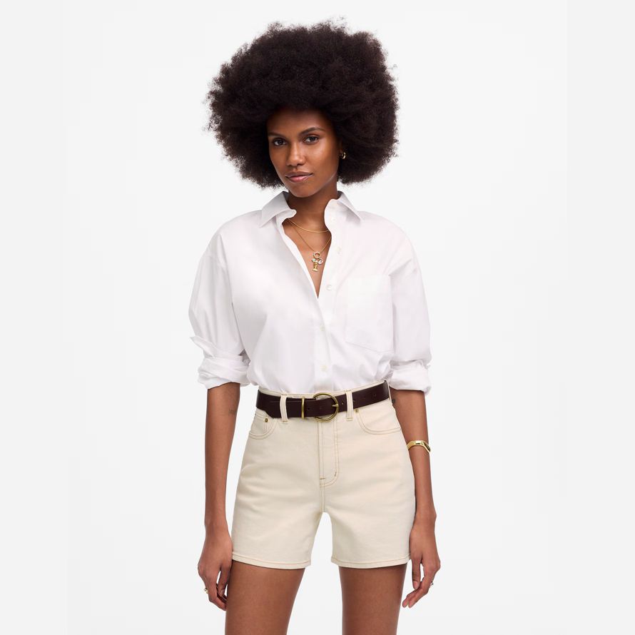 madewell die perfekte vintage-mid-länge denim-womens-shorts-cream