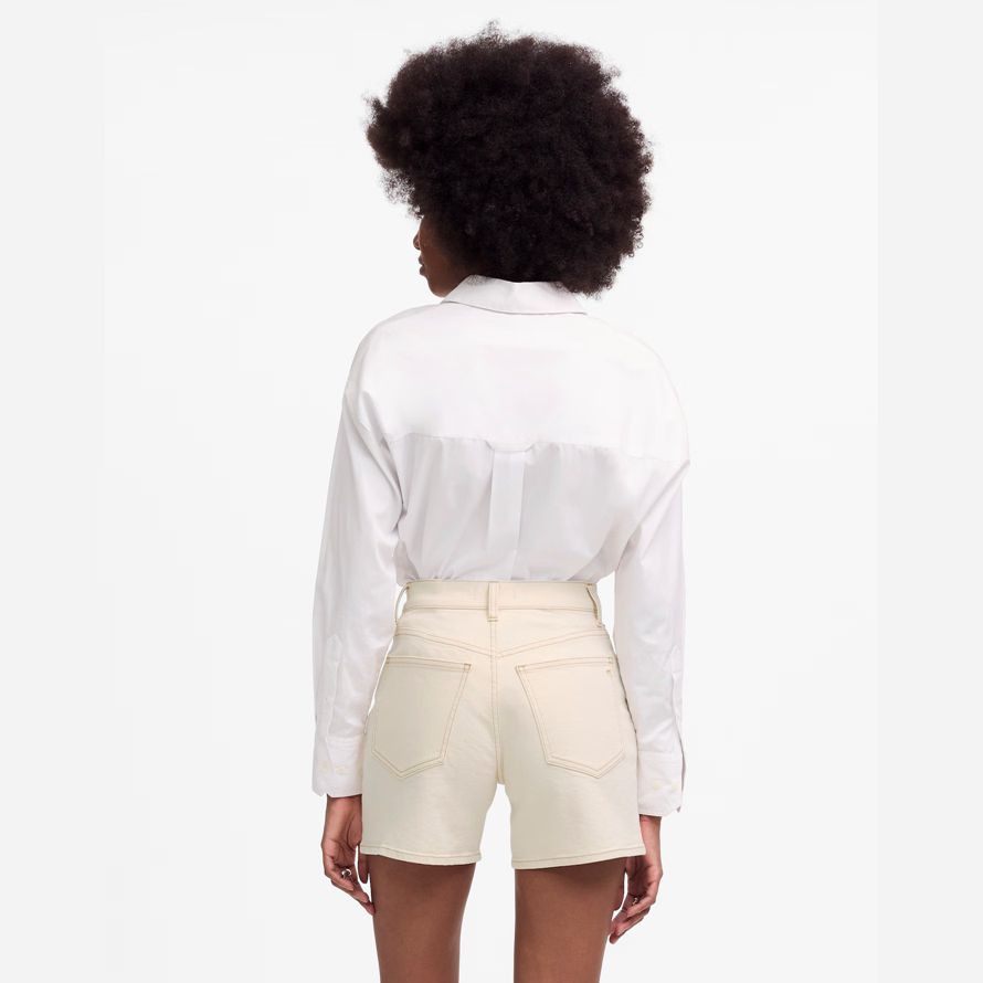 madewell die perfekte vintage-mid-länge denim-womens-shorts-cream