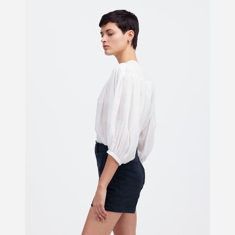 damen madewell das emmett-shorts-navy
