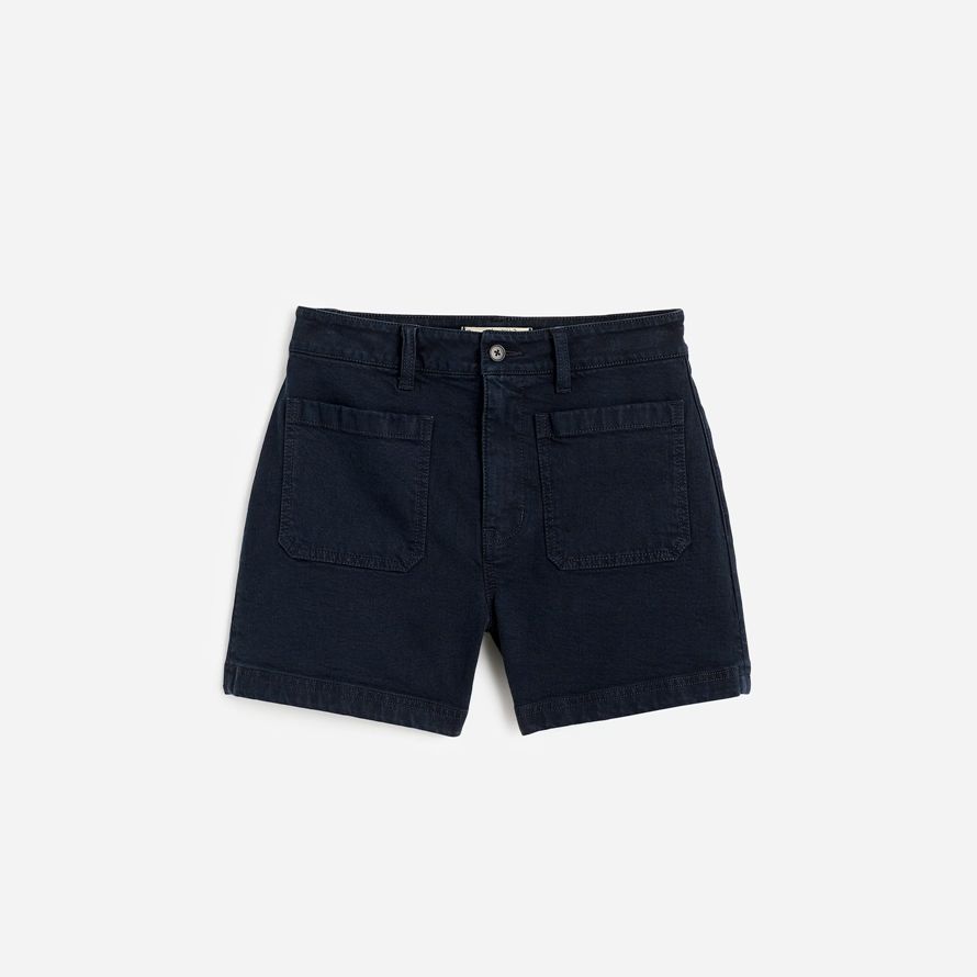 damen madewell das emmett-shorts-navy