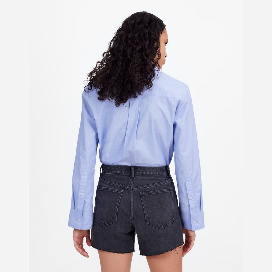 madewell die brynn lange-womens shorts-black