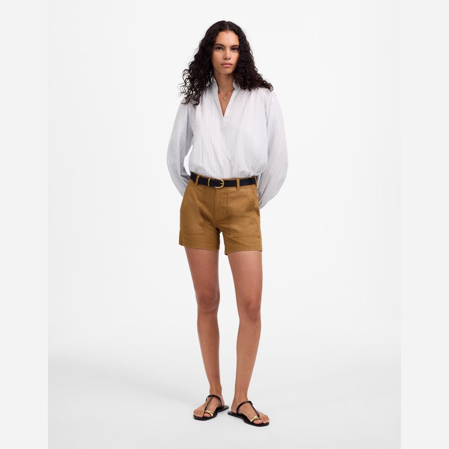 madewell die brynn utility womens-shorts-brown