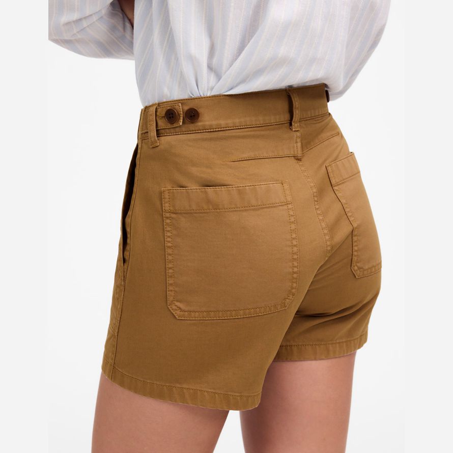 madewell die brynn utility womens-shorts-brown