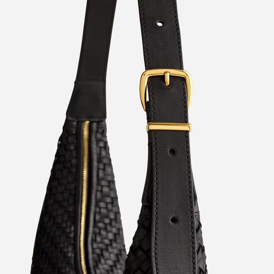 schwarz madewell das wesentliche kurve womens shoulder bag