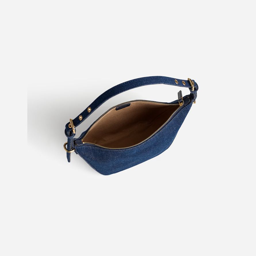 dark blue madewell den keeper damen schulter tasche