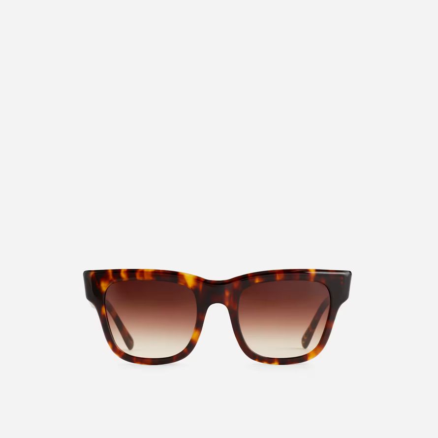 braun damen madewell Übergroße klobige sonnenbrille