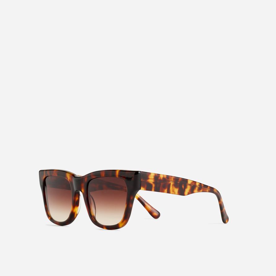 braun damen madewell Übergroße klobige sonnenbrille