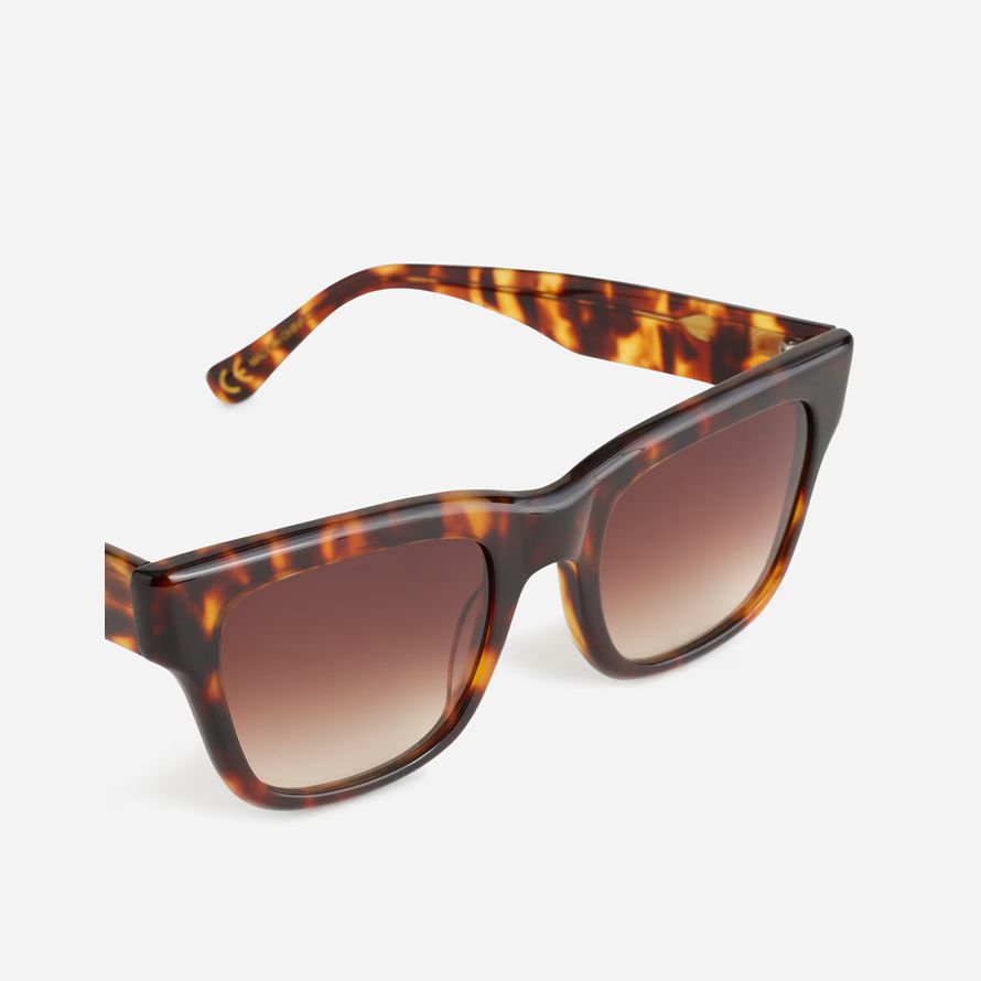 braun damen madewell Übergroße klobige sonnenbrille