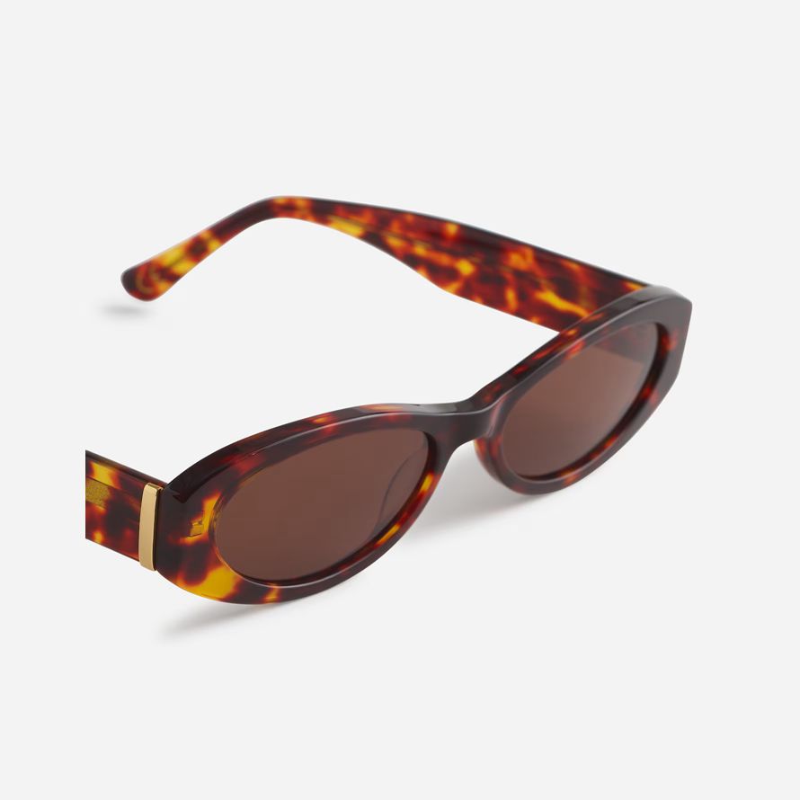 brown madewell skinny oval damen sonnenbrille