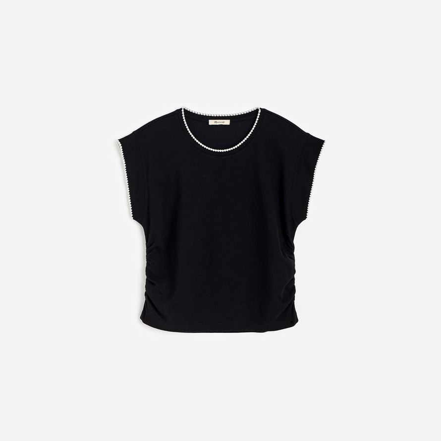 schwarz madewell seite-cinch-muskel-womens t-shirts